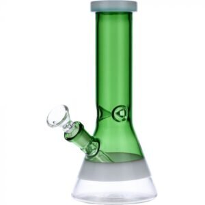 Beaker Ice Bong | 10 inch | Black